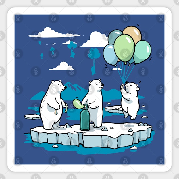 Polar Rescue Magnet by GoshWow®